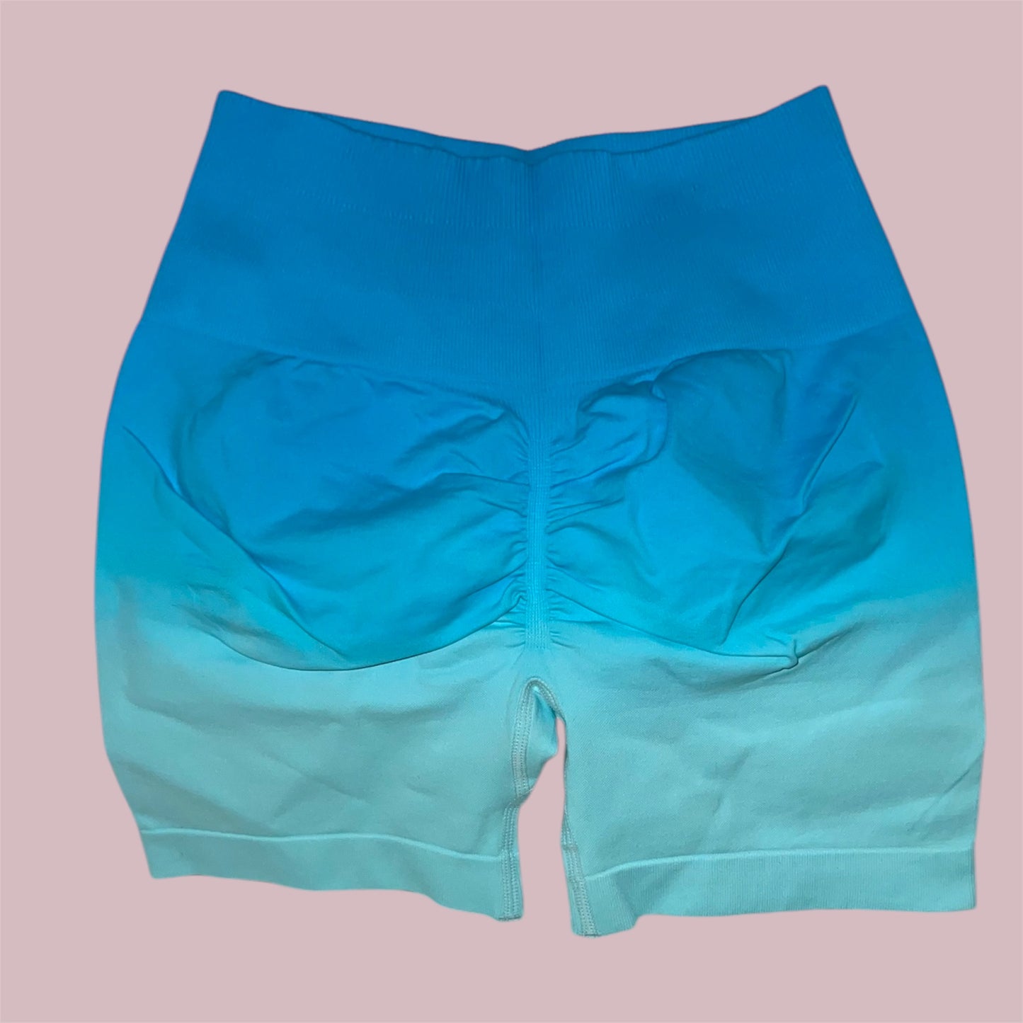 Snatched Duo-Tone Scrunch Shorts
