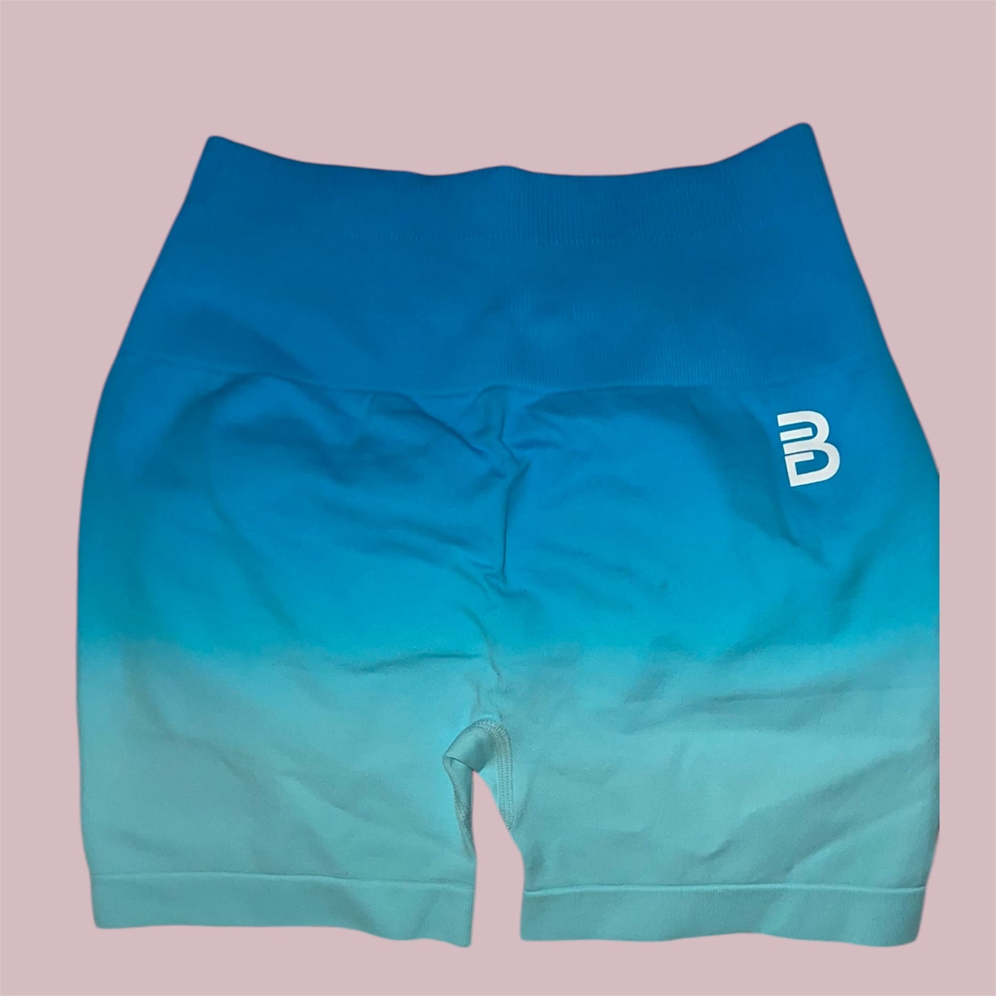 Snatched Duo-Tone Scrunch Shorts
