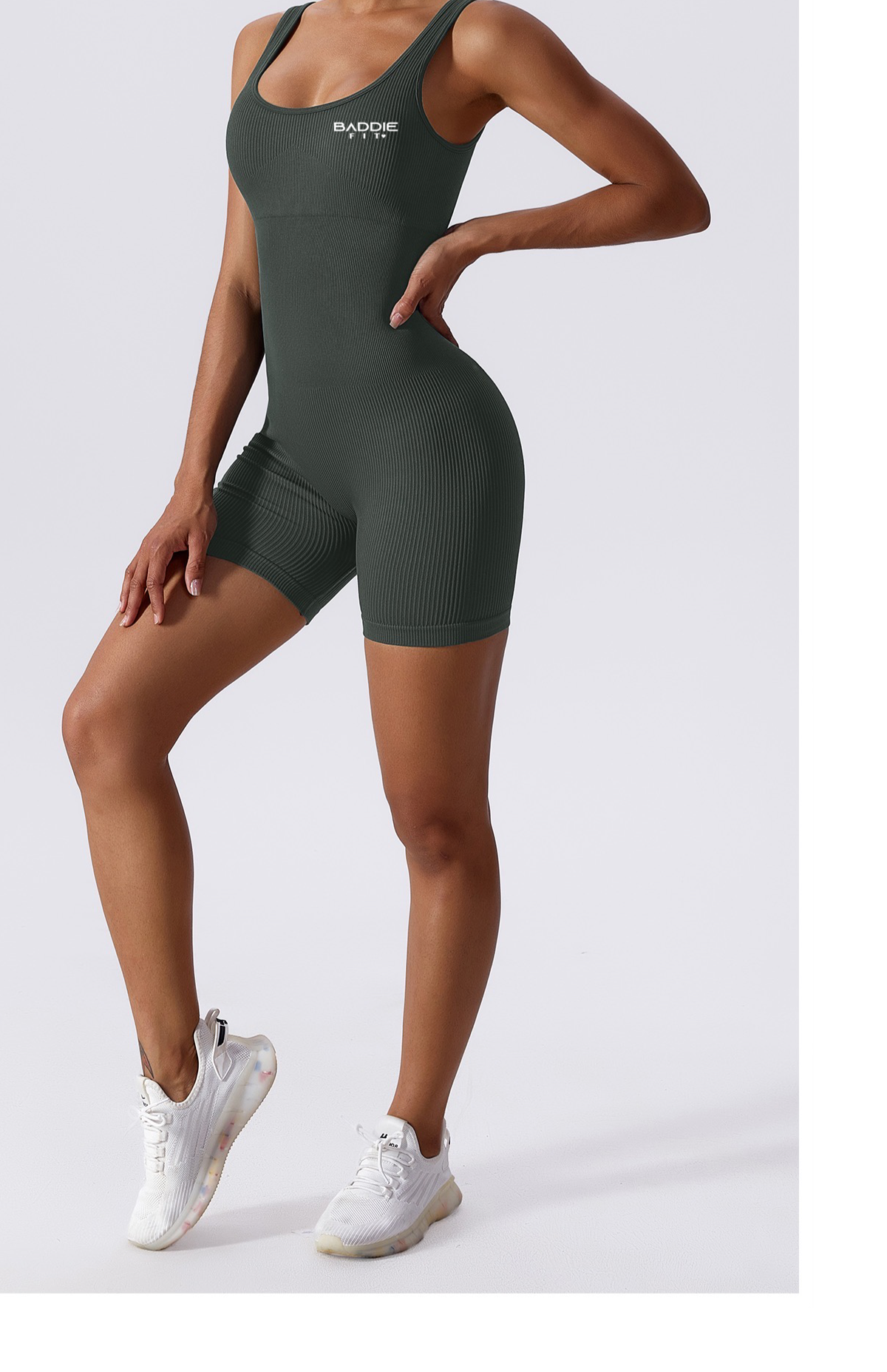 Rib Knit Romper