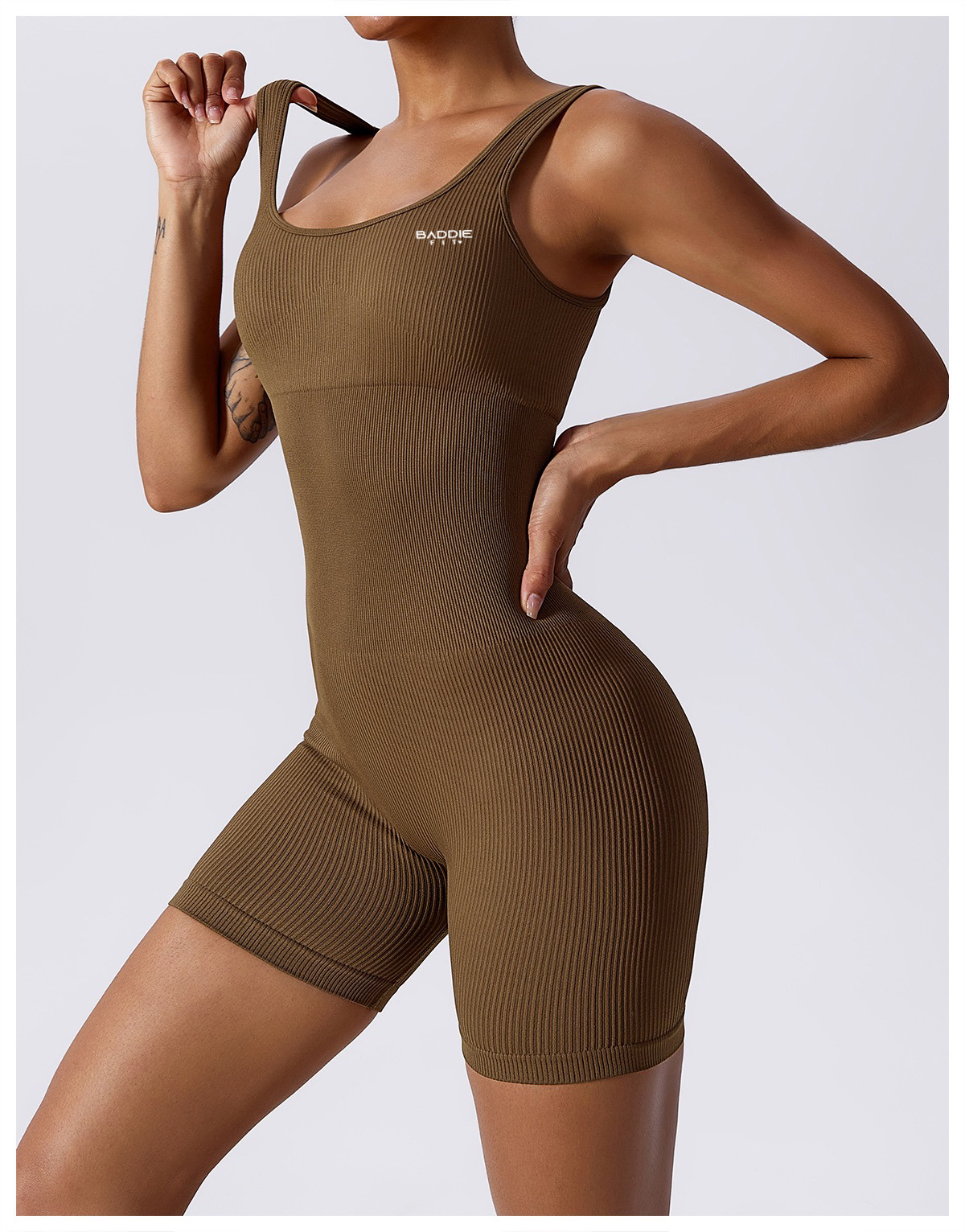 Rib Knit Romper