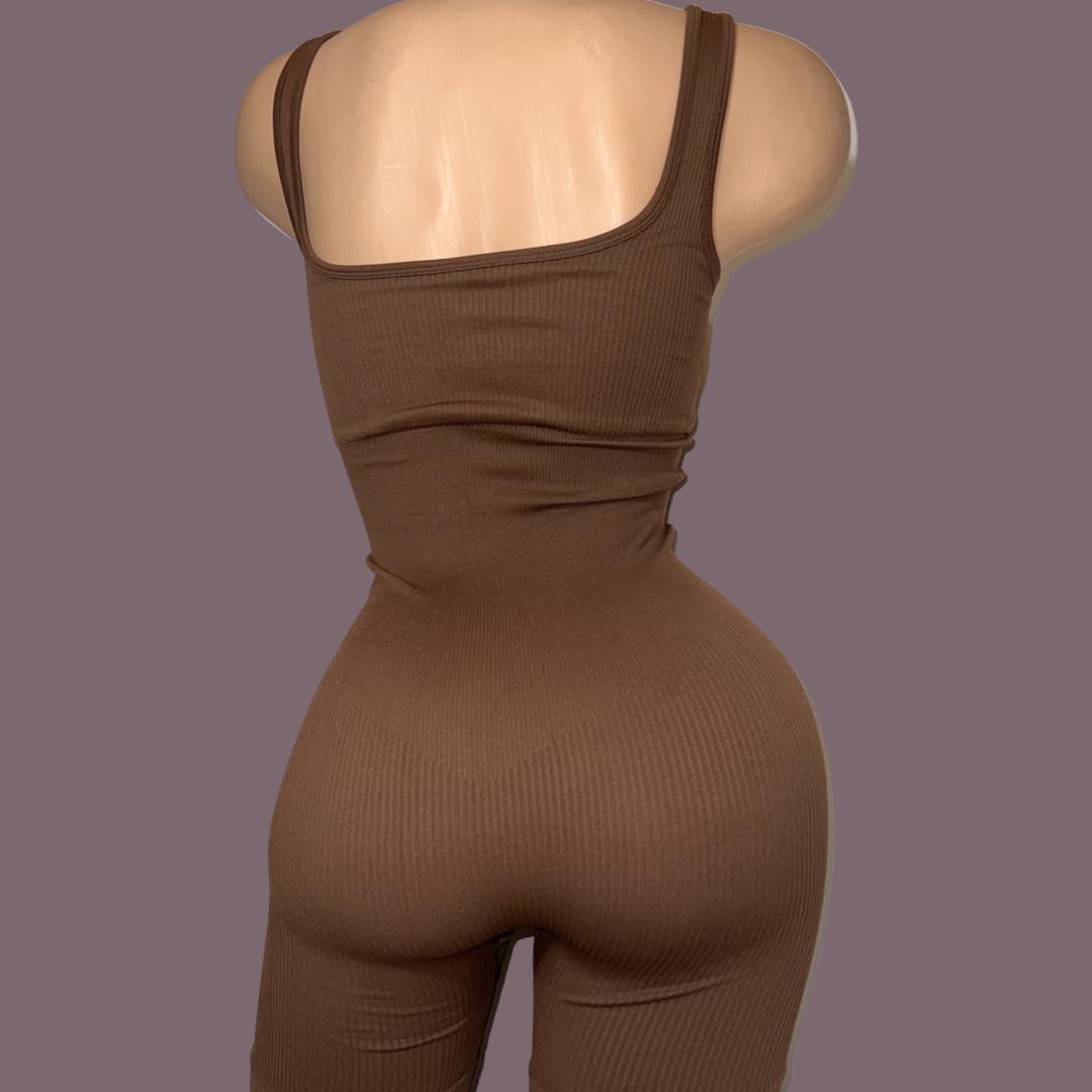 Rib Knit Romper