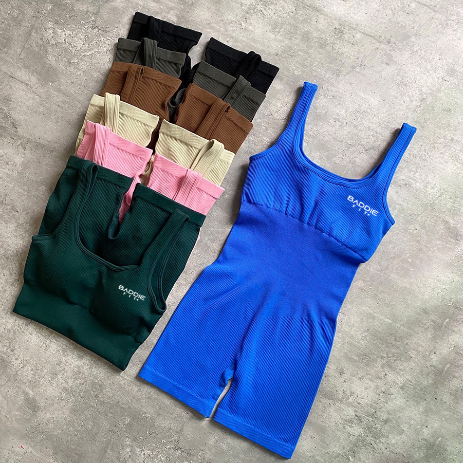 Rib Knit Romper