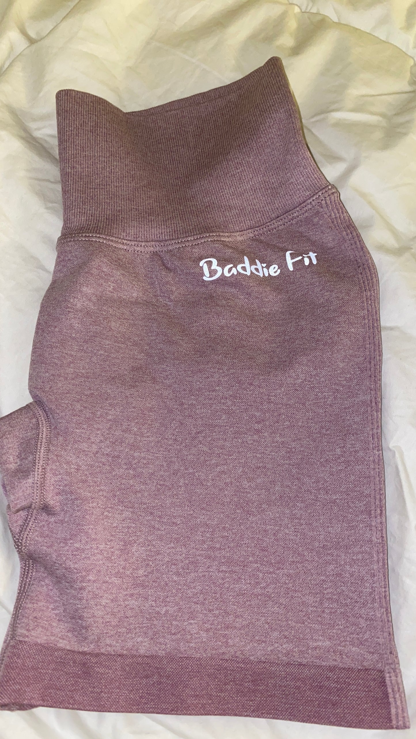 High Waist Scrunched Booty Shorts