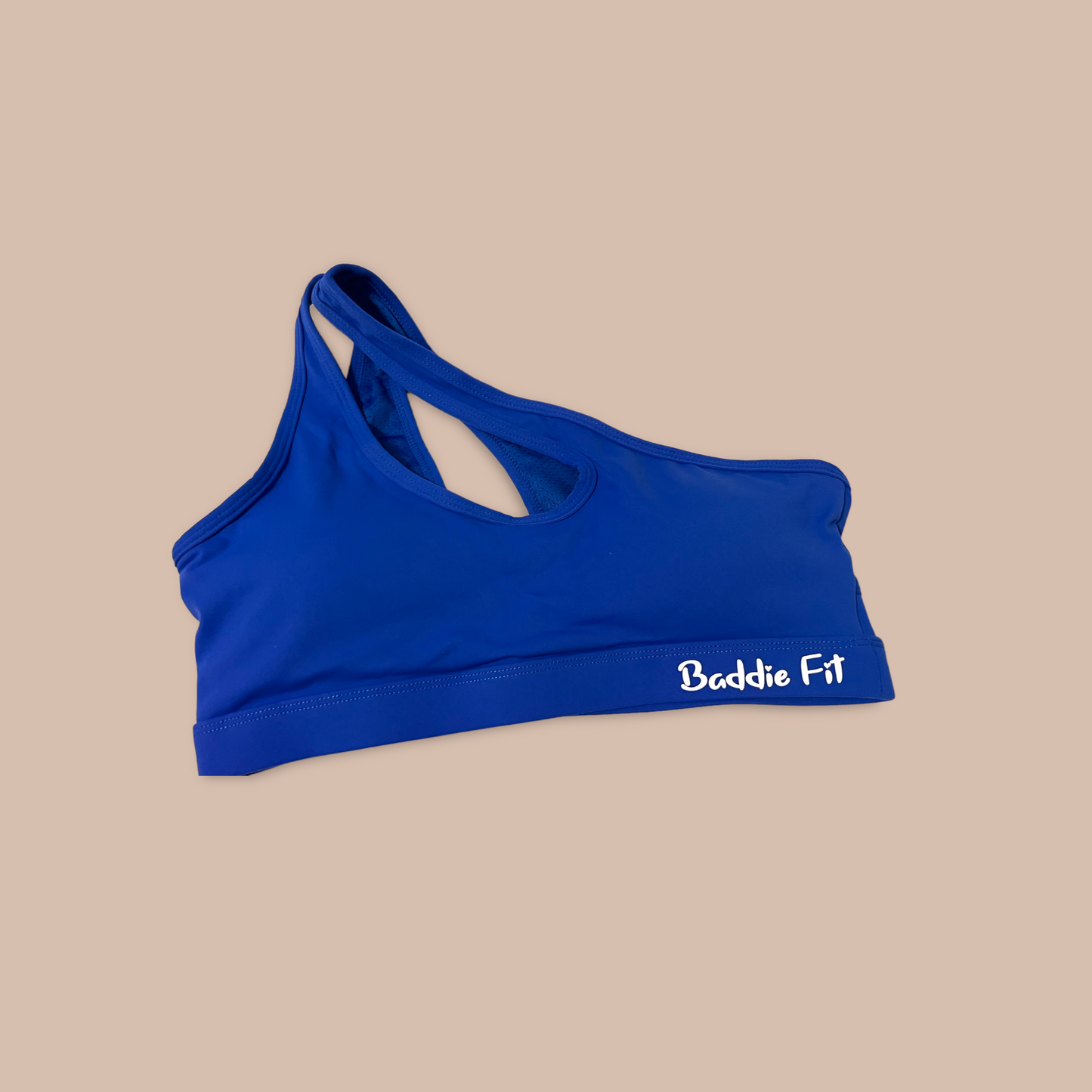 One Shoulder Sports Bra
