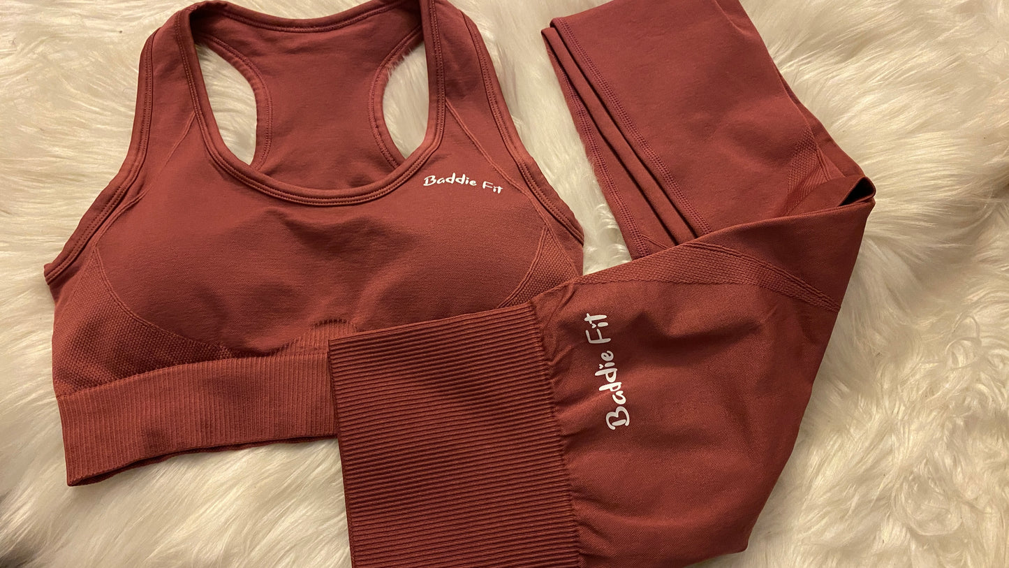 Elite High Waisted Active Pants Set