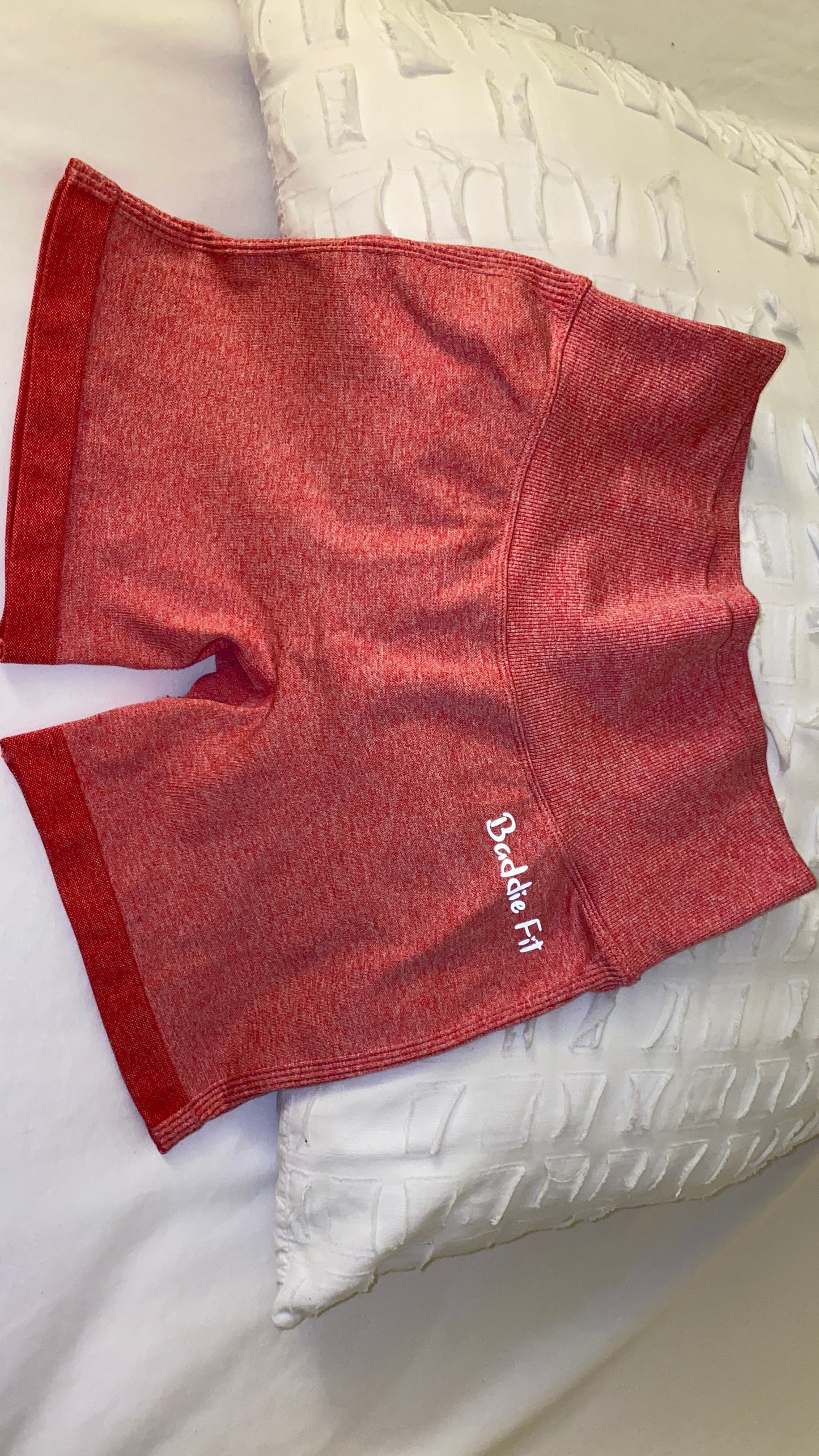 High Waist Scrunched Booty Shorts