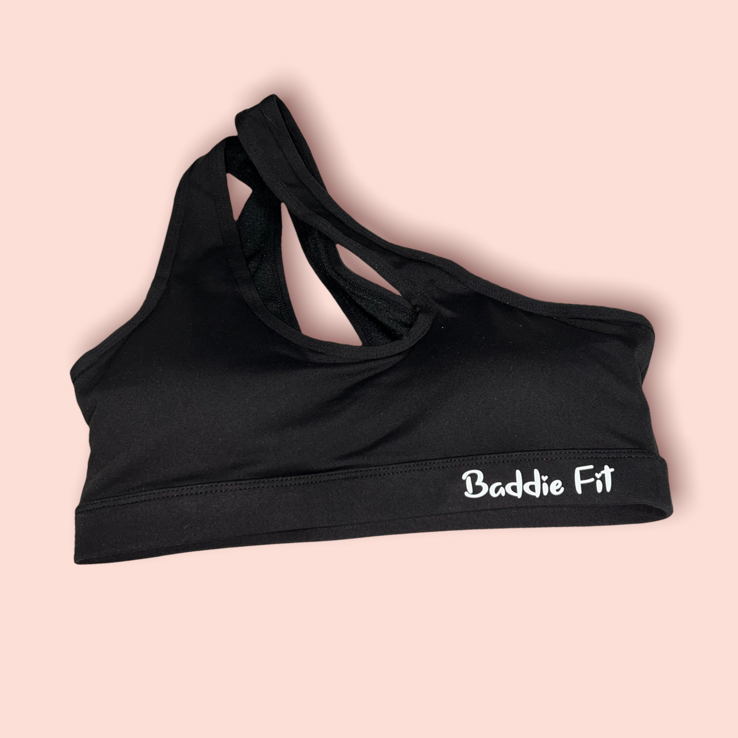 One Shoulder Sports Bra