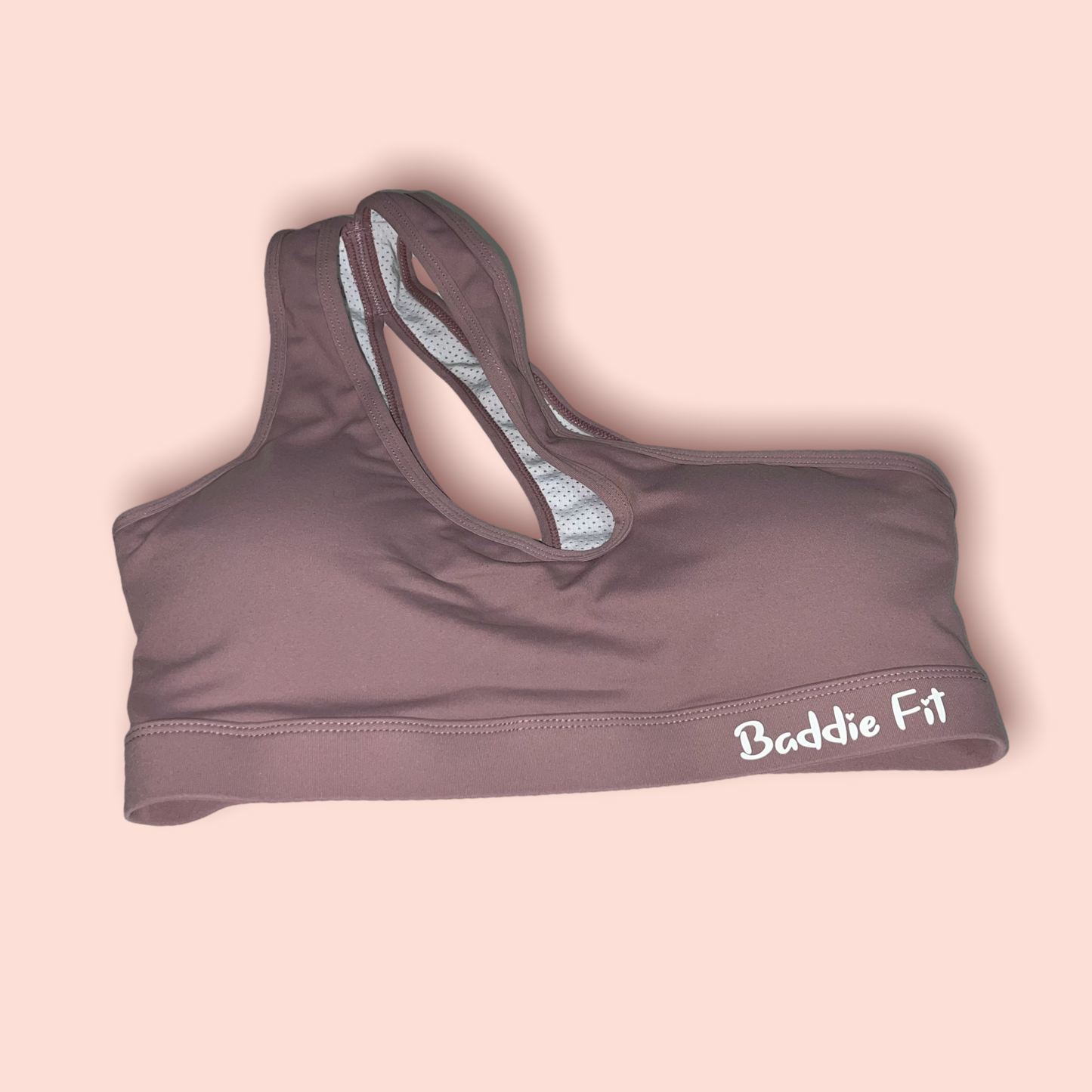 One Shoulder Sports Bra