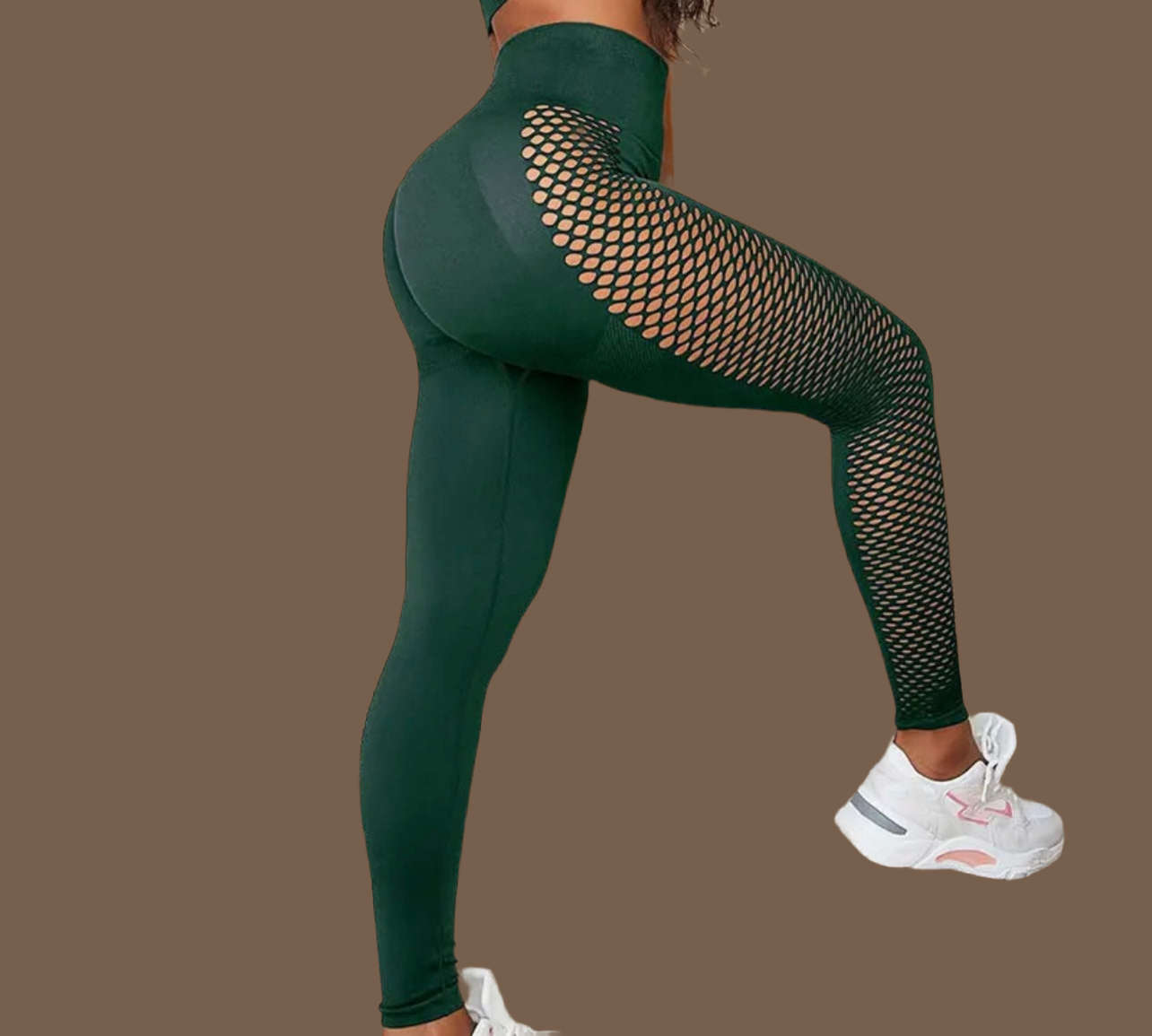 Baddiefit Scrunched Booty Mesh Leggings