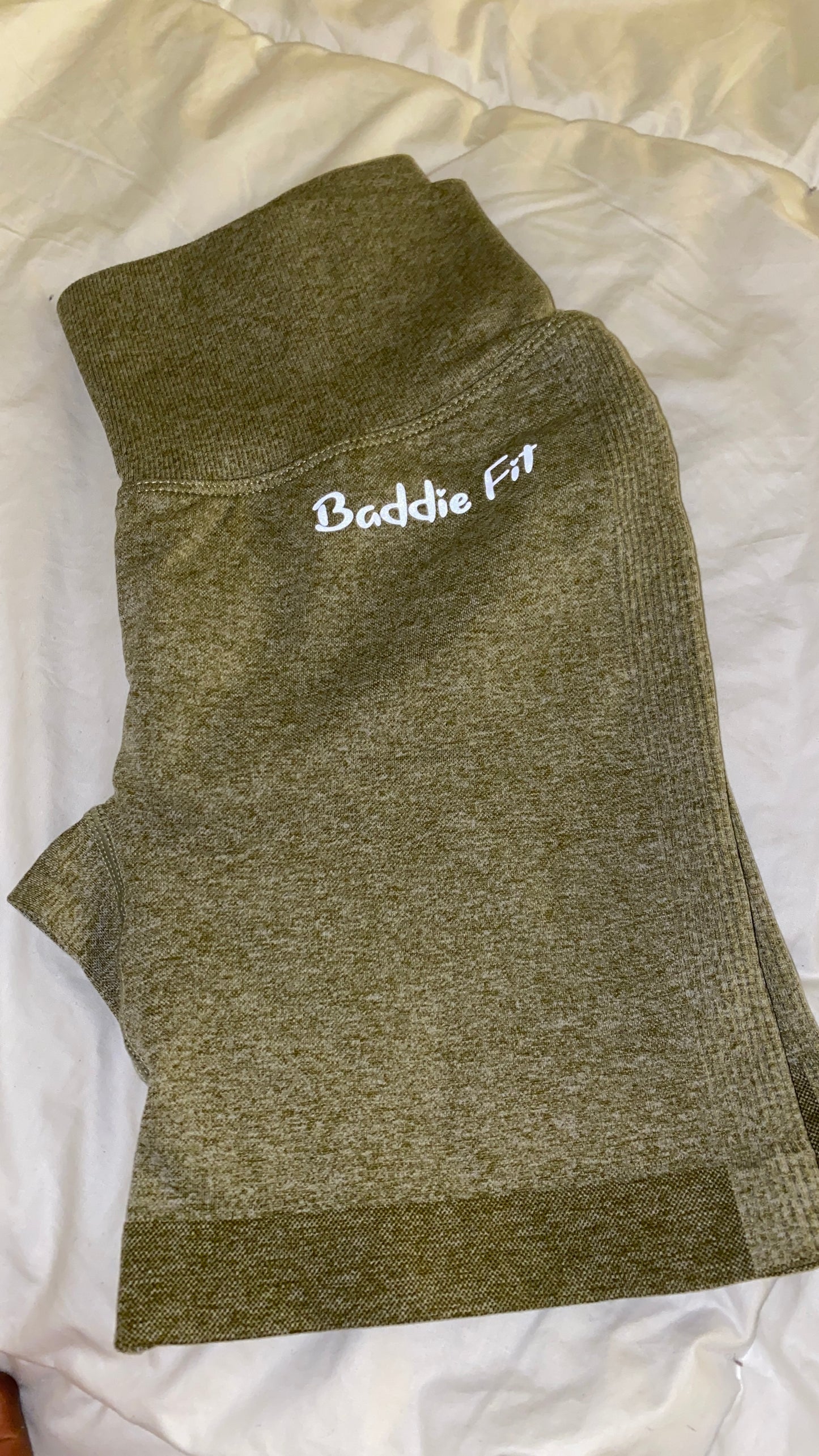 BaddieFit High Waist Scrunched Booty Shorts